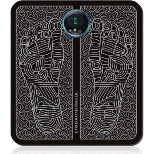 Electric EMS Intelligent Foot Massager Mat USB Rechargeable Massageador Pes Muscular Health Care Relaxation Relieve Ache Pain