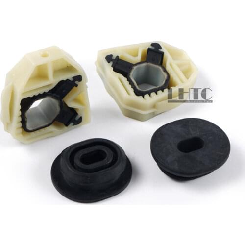 Radiator Upper Lower Mount Set 4Pcs For V W Golf Je tta MK5 MK6 Passat Rabbit Audi 1K0121367