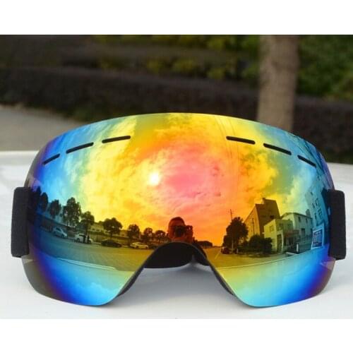 Unisex Skiing Goggles Double Layers anti-fog Big Ski Mask Glasses Skiing Men Women Snow Snowboard Goggles