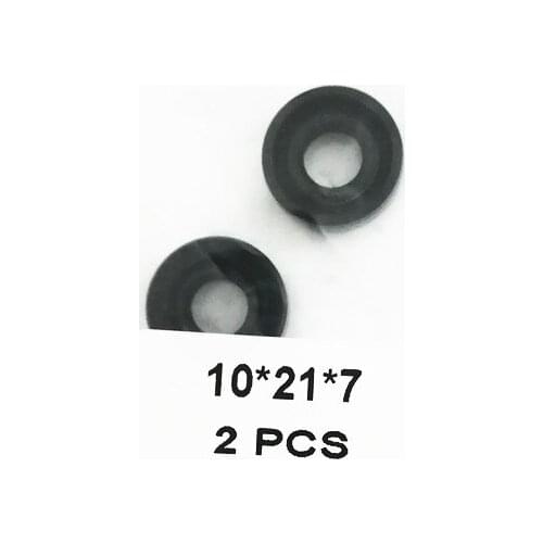2 PCS 10*21*7 TC Shaft Oil Seal Nitrile Covered Double Lip With Garter Spring