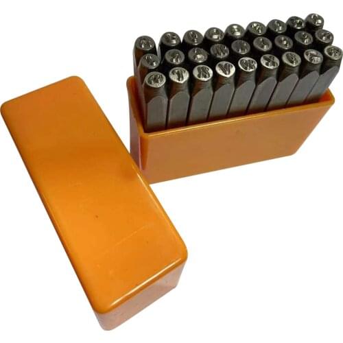 Metal Letter Stamp Alphabet Punches Art DIY Tool Set for Metal Leather Stamping H99F