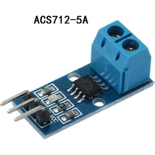 5-30A Range Current Module Acs712 Sensor Module Current Sensor Module High Efficiency Ultra Small Mini Current Module Blue
