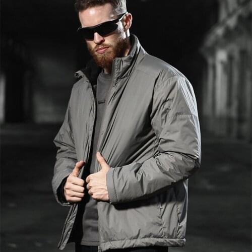 Mens Outdoor Cycling Hunting Climbing Warm Waterproof Jacket Heat Reflection Retractable Winter Thermal Thicken Tactical Coat