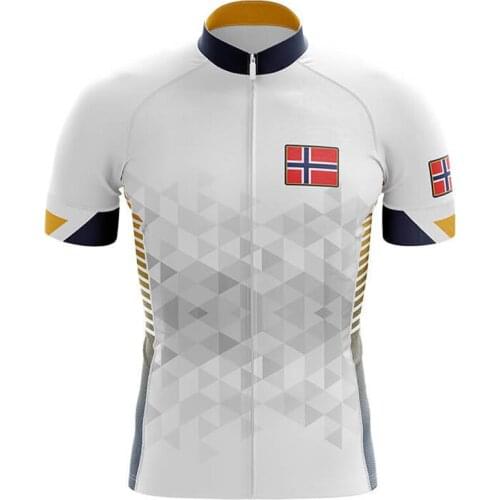 Norway Cycling Jersey MTB Bicycle Clothing Bike Clothes Maillot Roupa Ropa De Ciclismo classic retro Cycling Clothing