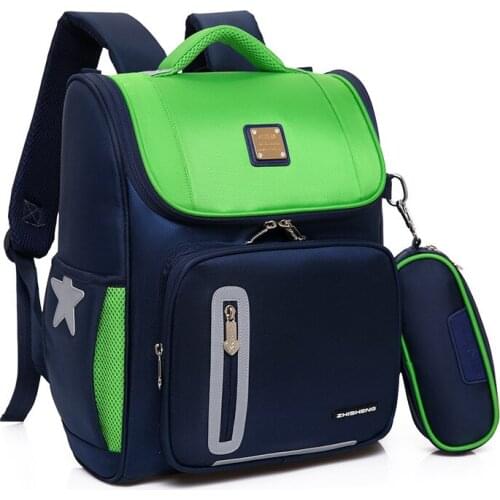 Orthopedics Children School Backpack Nylon Child School Bags for Boys Girl Randoseru Backpack Kids Student School Book Bag