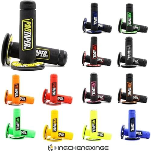 PRO TAPER Motorcycle Protaper Grips motocross Grip Handle Bar DIRT PIT BIKE 7/8" HANDLEBAR RUBBER GEL Dual Density PRO Grips