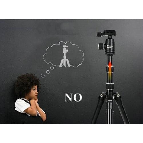 WEIFENG861 Professional Camera Tripod Flexible Tripod for Digital DSLR SLR Camera Nikon Canon Sony Fuji Pentax Leica