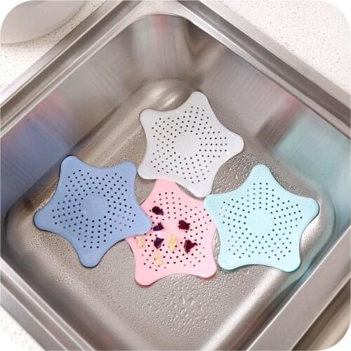 Silicone Kitchen Sink Filter Shower Drain Hair Catcher Stopper Bathroom Floor Drain Cover Universal Anti-clogging Sink Strainer