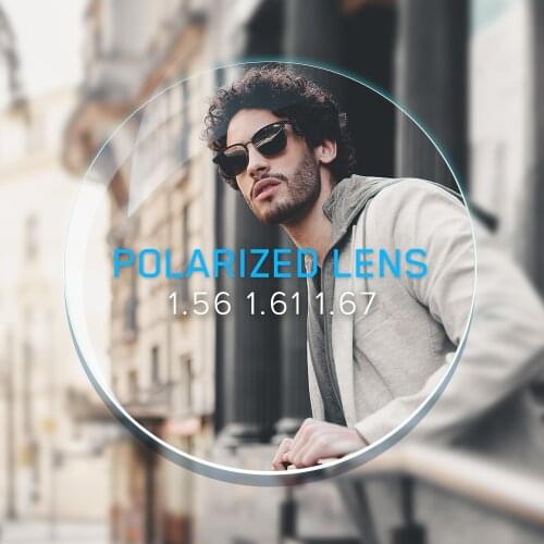 Sunglasses Polarized Prescription Lens CR-39 Resin 1.56 1.61 1.67 Aspheric Lens Optical Myopia Hyperopia Glasses Lenses UV400