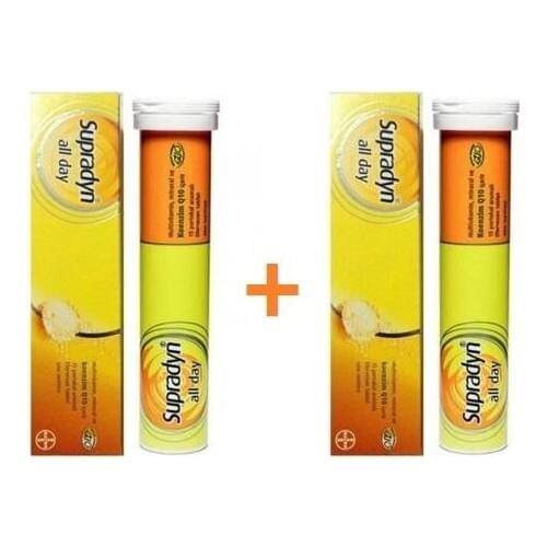 Supradyn Q10 All Day 15 Water-Soluble Tablet - 2 PCs
