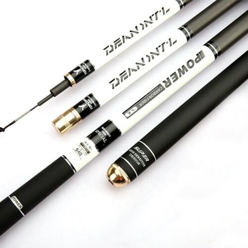 High Carbon Fishing Rod 3.6/4.5/5.4/6.3/7.2M SuperHard Telescopic Rod Taiwan Fishing Rod Carp Fishing Ultra Light J407