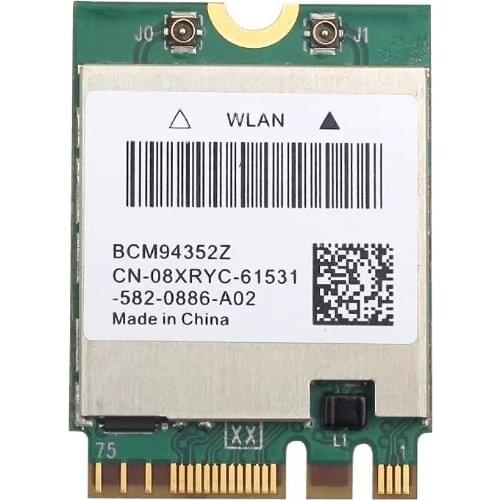 Broadcom BCM94352Z NGFF 802.11AC 867Mbps Bluetooth 4.0 WIFI Card for Hackintosh