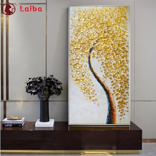 5D DIY Diamond Painting Abstract doodle art money tree cross stitch full square/round diamond mosaic embroidery European style