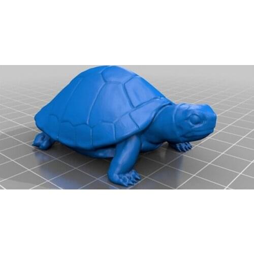 3D printers 3D Model for cnc in STL file format animal Turtle