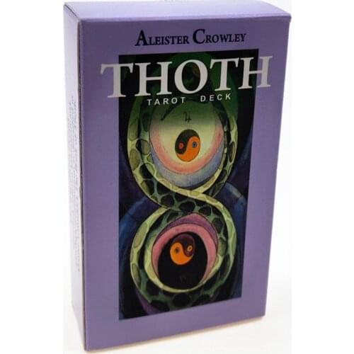 78 Cards Thoth/Deborah Blake/Manga Deck Playing Tarot Cards Magical Board Game Family Xmas Birthday Gift