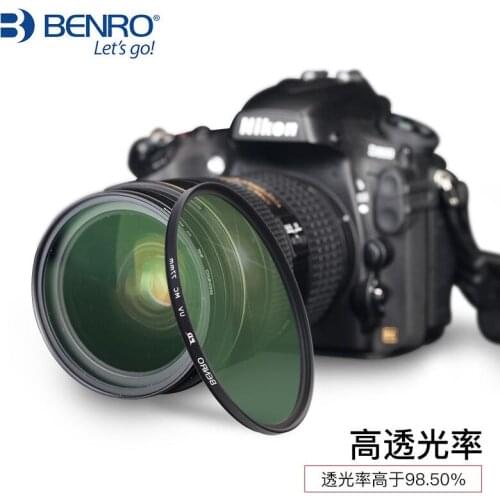 Benro SLR Camera 37/39/40.5/43/46/49/52/55/58/62/67/72/77/82/95/105 mm SHD UV HD ULCA Multicoated