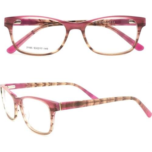 Women Square Glasses Frames for Women Round Optical Eyeglass Frames Retro Oval Prescription Spectacles Pink Red Purple Vintage