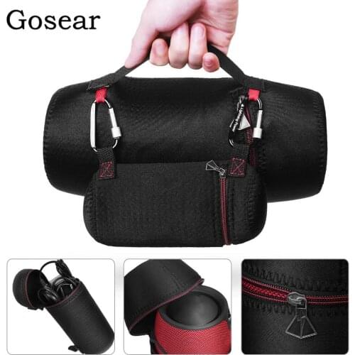 Gosear Travel Portable Carrying Case Protective Storage Bag Pouch with Charging Adapter Pouch for JBL Xtreme Speaker Accessories