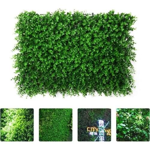 Hot Artificial Plant Decoration Background Wall is Used for Outdoor Garden Fence and Indoor Wall Decoration