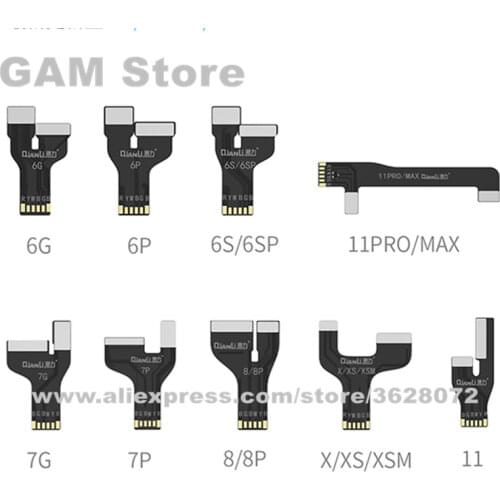 IPower Pro Power Cable Socket Tray For iPhone 6 6Plus 6S 6SP 7 7Plus 8 8P X Power On Battery Buckle Phone Repair