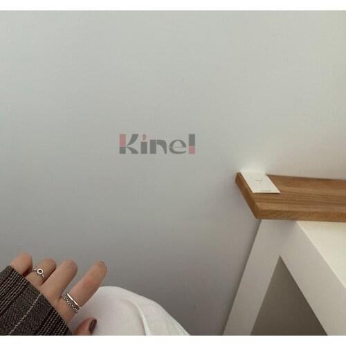 Kinel 925 Sterling Silver Stackable Finger Rings for Women Jewelry Double Layer Vintage Geometry Wedding Silver Bijoux