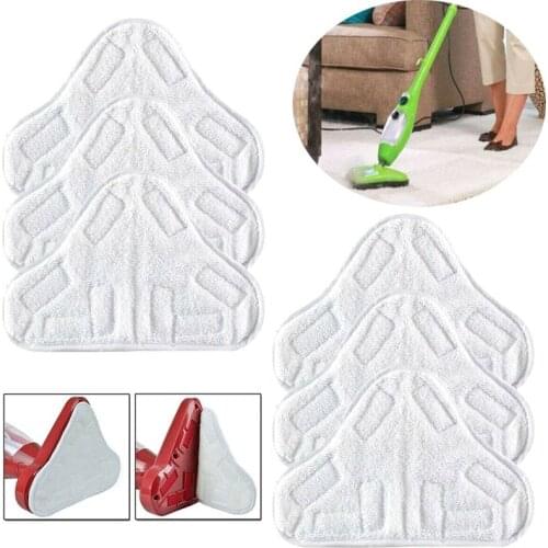 Washable Microfibre Floor Mop Pads Triangular Steam Mop Replacement pads Cloth Cover For H20 X5 Steam Mop