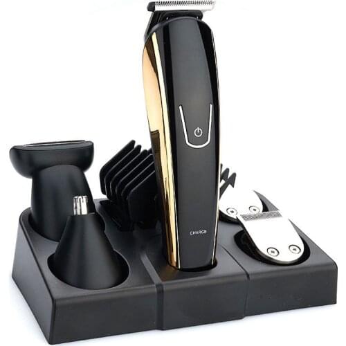 5 In 1 Men Hair Clipper Electric trimmer for beard Razor Rechargeable Mustache Shaver Styling Tools EU Plug