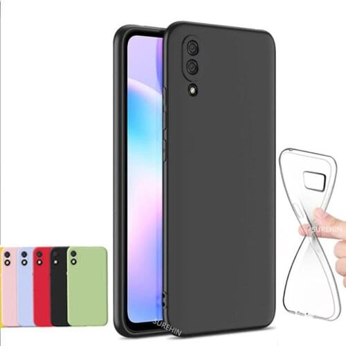 Soft Cover For Samsung Galaxy A02 Case Transparent Camera Protection Black Blue Pink Silicone Case For Samsung Galaxy A02 Cover