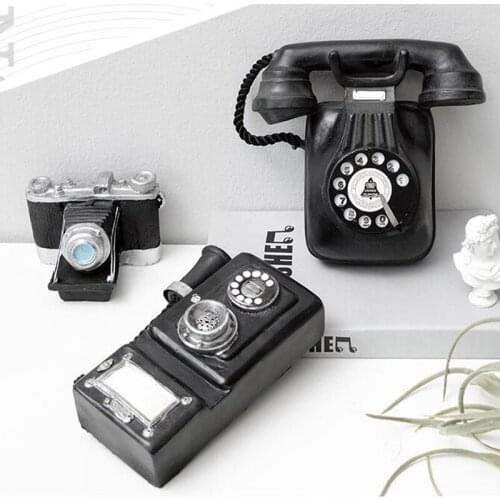 Retro wall phone pendant restaurant creative wall decoration bar restaurant coffee shop wall decoration