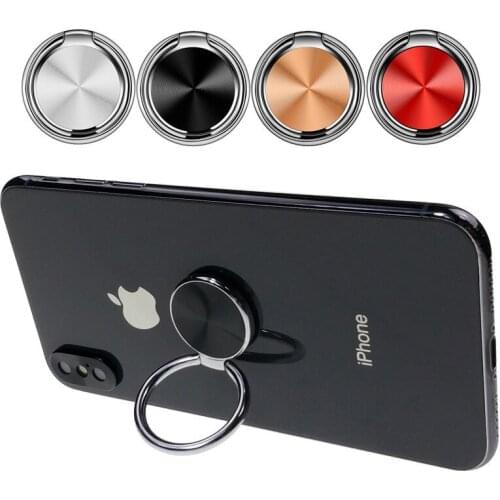 2021 New Finger Ring Holder Mobile Phone Holder Smartphone Stand 360 Round Phone Ring Car Mount Stand Mobile Phone Accessories