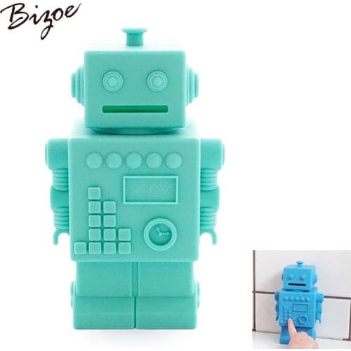 New Cute MR ROBERT Silicone Childrens Money Box Room Decoration, Savings Pot Piggy Bank In Storage Boxes & Bins Childrens Toy