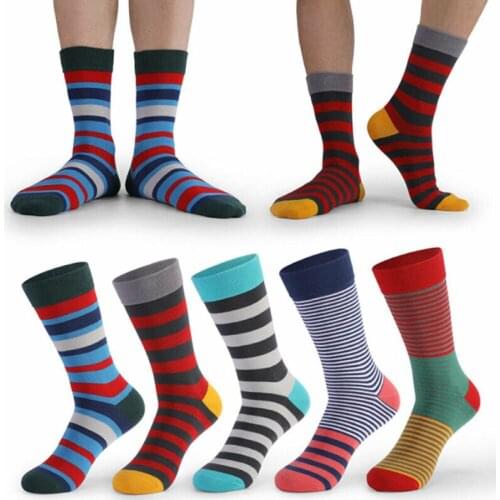 New Style Sports Socks Women Yoga Girl Rainbow Sheer Striped Plus Size Socks Patchwork Rainbow Color Skinny Fashion Hot 2019