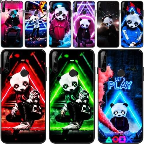 Panda Element Light Luxury Phone Case For Huawei Y5 II Y6 II Y5 Y6 Y7Prime Y9 2018 2019