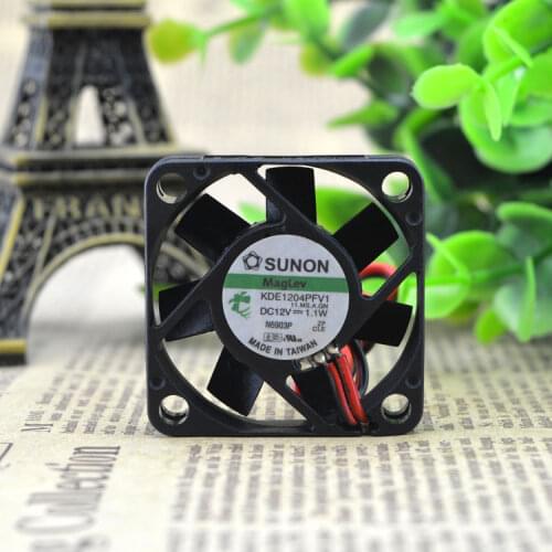 SUNON KDE1204PFV1 11.MS.A.GN DC 12V 1.1W 40x40x10mm Server Square Fan