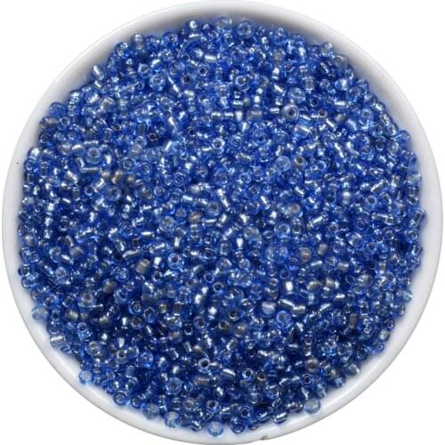 Super Small 2mm Czech Glass Seed Spacer Beads 1000pcs/lot Middle Blue Color Austria Crystal Round Hole Bead For DIY Jewelry