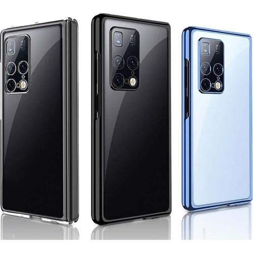 Ultra Slim Cover Shell 360° Fully Protective Case for Huawei Matex2 Phone Tempered Film Anti-Scratch Bumper Protector