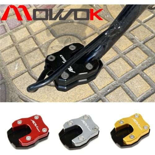 Kickstand Enlarger Side Stand Pad Extension Support Plate For HONDA ADV150 ADV 150 adv150 2019 2020