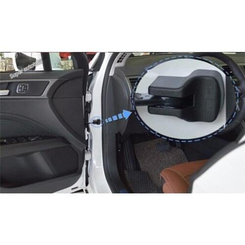 Lapetus Car Door Check Stop Rust Waterproof Cover / Plastic Protection Kit Accessories Fit For ford Escape / Edge / Explorer