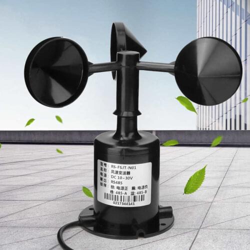 DC10~30V High Accuracy Wind Direction Sensor Transmitter 485 Anemometer Wind Speed Measuring Instrument
