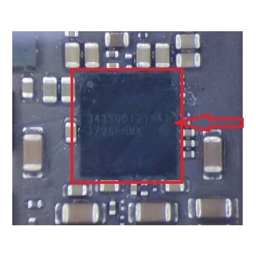 5pcs/lot 343s00121-A1 343S00121 charging charger power ic for iPad pro 10.5 (2017) a1701