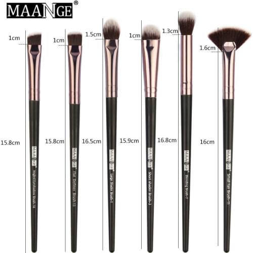6PCS Eye Makeup Brushes Set Eyeshadow Brush For Beginner Beauty Makeup Tools