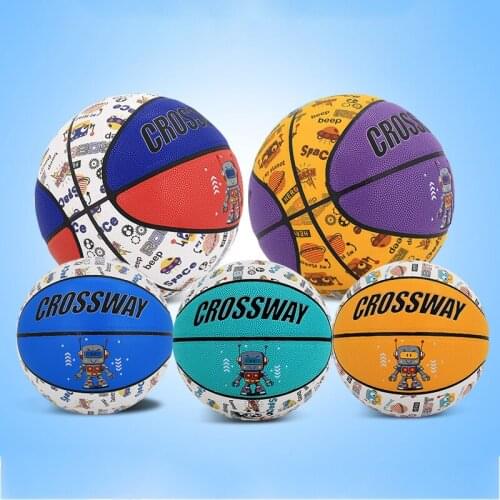 Basketball Cartoon Durable High Elasticity Suitable for Indoor and Outdoor Women Girls Boys and Teenagers SAL99