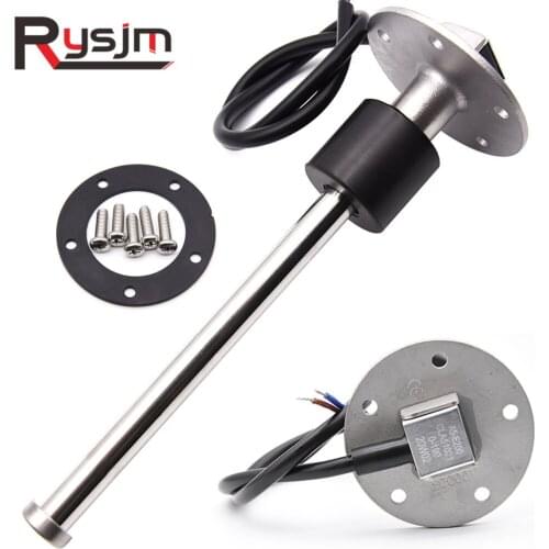 Water Level Sensor 100~ 1000mm Float Switch High Temperature Resistant 304 Stainless Steel Oil Water Fuel Level Gauge Sensors