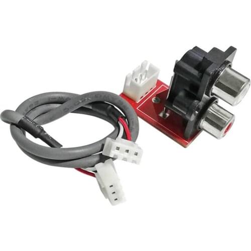 SOTAMIA Hi-Fi Two Channel Audio Signal Connector Lotus Socket RCA To XH2.54-3P Audio Signal Shielded Cable DIY Speaker Amplifier