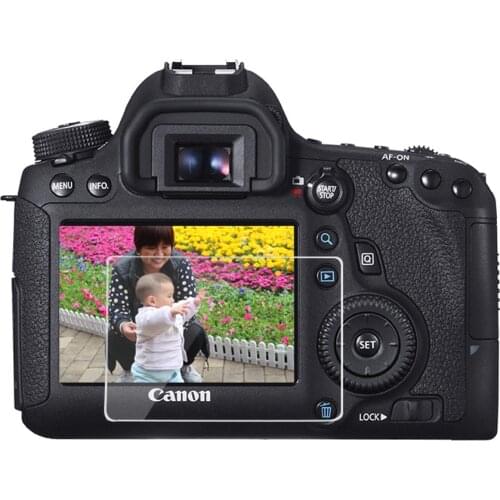 Screen Protector For Canon EOS 1200D/1300D/1500D/2000D 70D/77D/80D/800D Tempered Glass LCD Protective Film HD Camera Protector