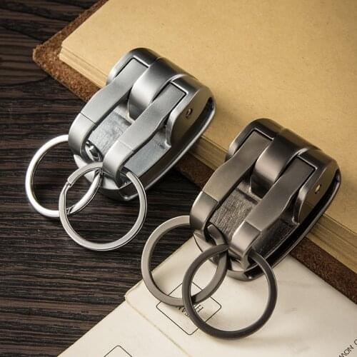 Keyring Security Clip On Heavy Duty Belt Key Clip Belt Keychain Key Climbing Hook Key Chain Rings Key Ring Man Gift Accessories