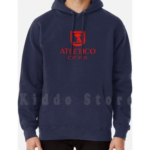 Red Hoodie Long Sleeve Espa ? A Spain Club De Atleti