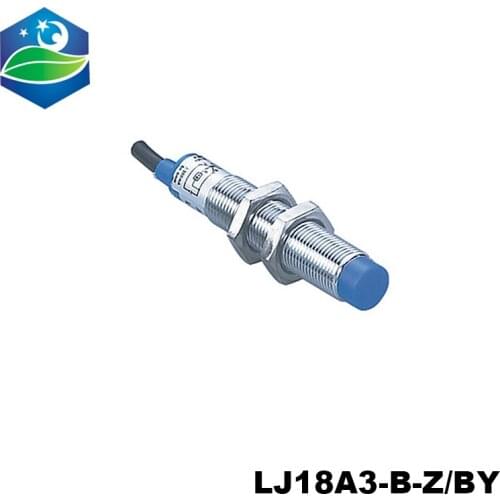 M18 3-wire NO PNP capacitive proximity switch LJ18A3-B-Z/BY DC6-36V 300mA metal switch