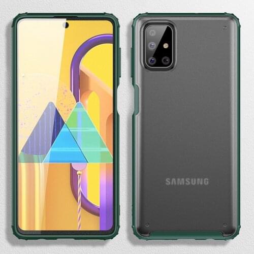 Fashion Matte Case for Samsung Galaxy M51 case Transparent Phone back Cover for Samsung M51 Fundas