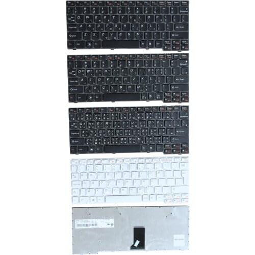 New Greek/Korean/Traditional Chinese/US Black/White Laptop Keyboard for Lenovo S100 S10-3S S110